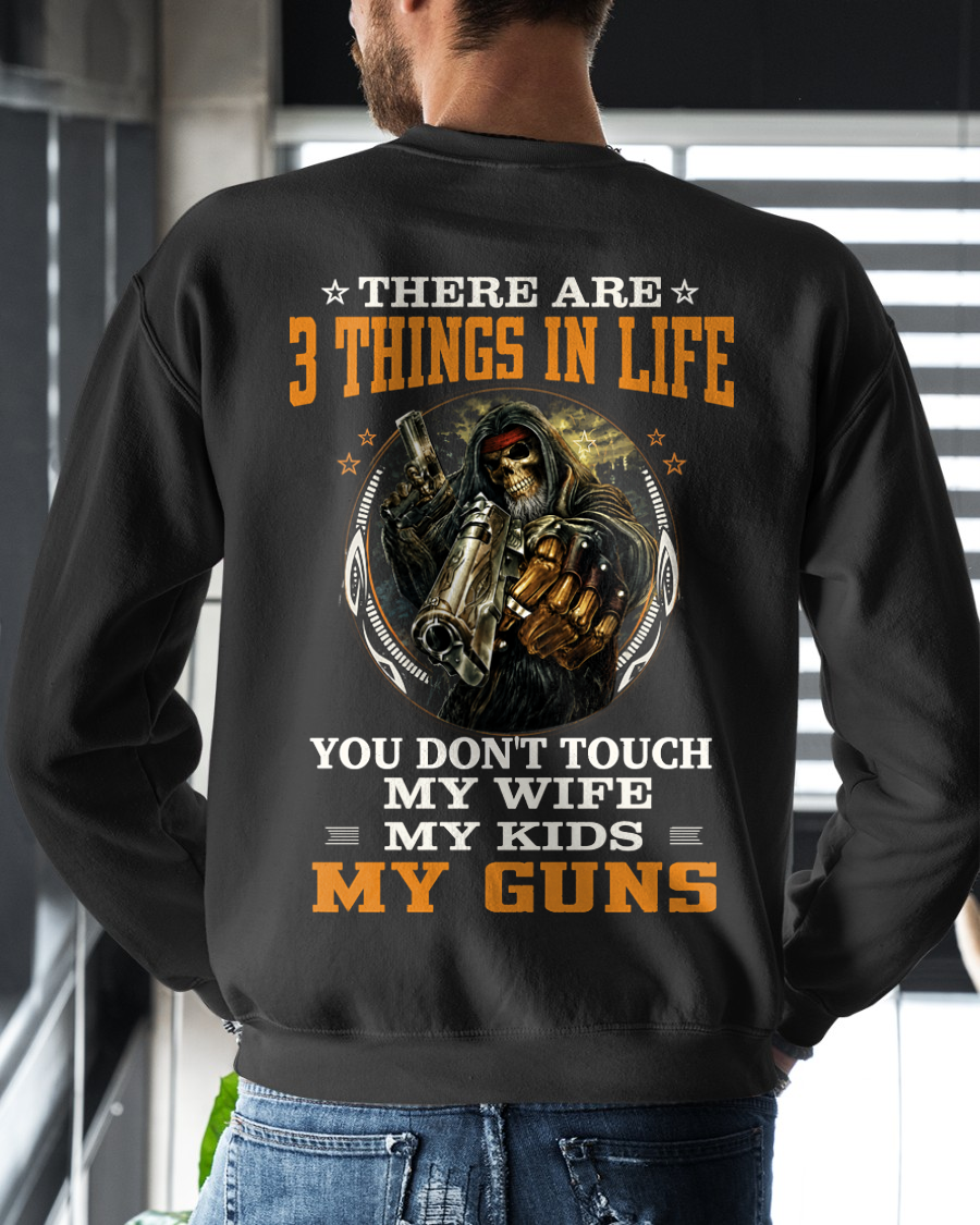 OLD MAN – THERE ARE 3 THINGS IN LIFE – T-SHIRT FOR MEN - MTNN00 (SKU2605-452-00)