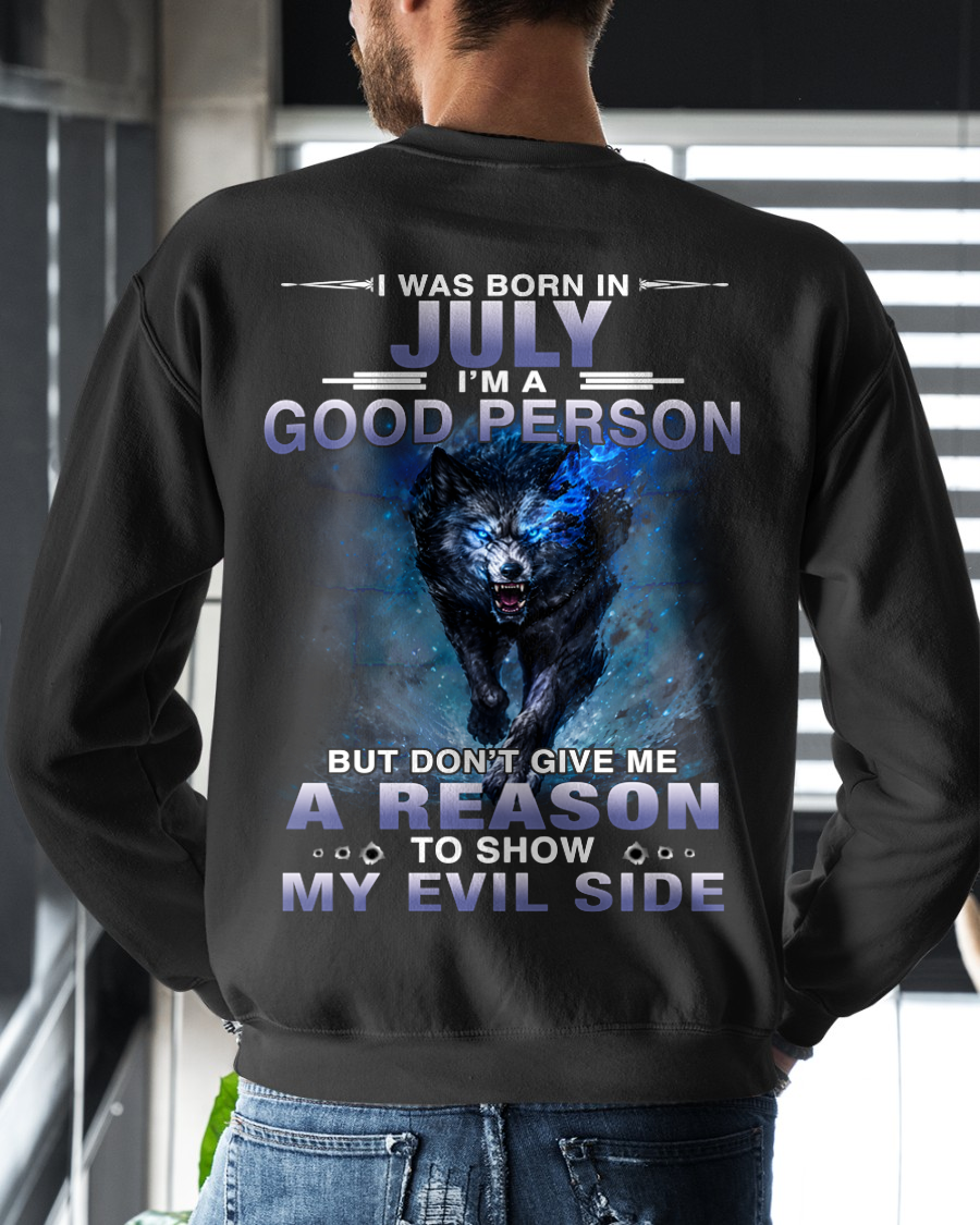 JULY – GOOD PERSON UNTIL PROVOKED - T-SHIRT FOR MEN - MTNN07 (SKU2605-386-07)