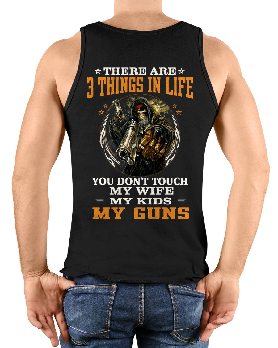 OLD MAN – THERE ARE 3 THINGS IN LIFE – T-SHIRT FOR MEN - MTNN00 (SKU2605-452-00)