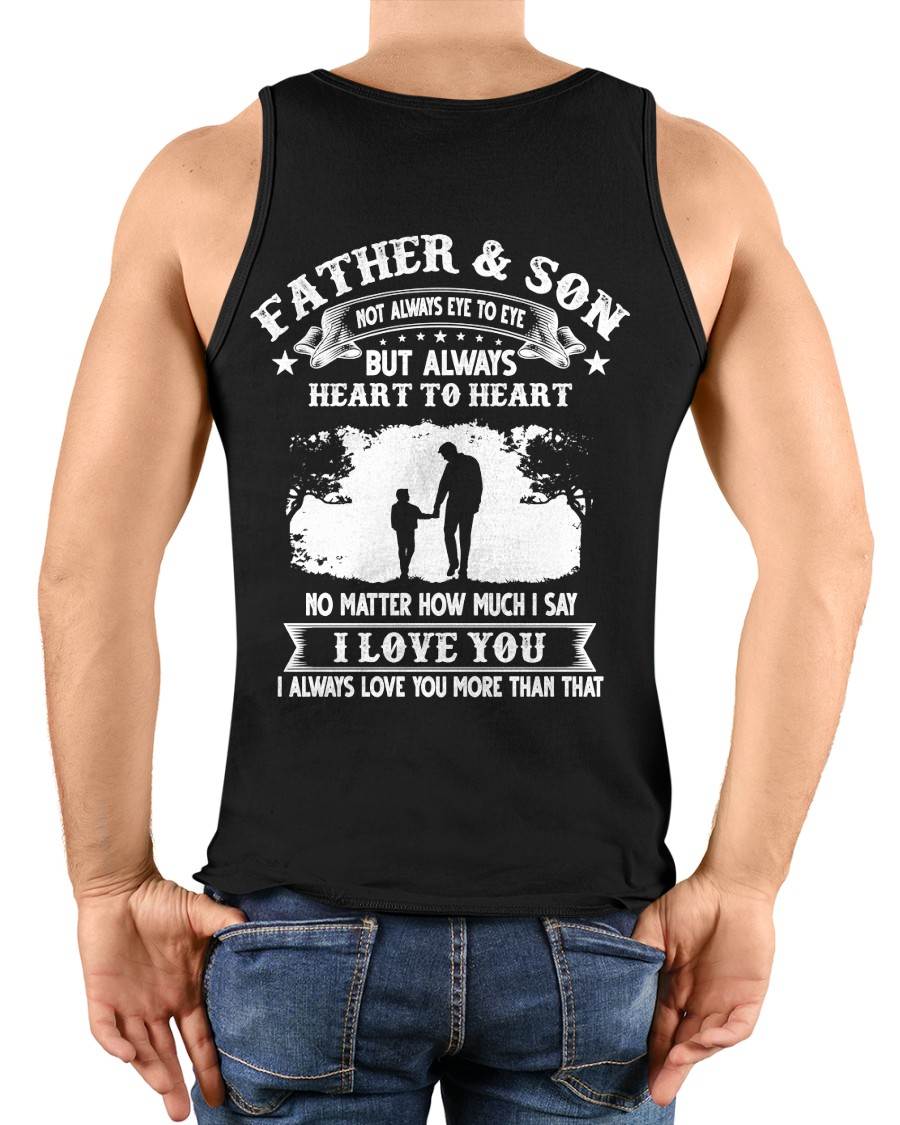 FATHER & SON - T SHIRT- GIFT FROM DAD -MTNN00 (SKU2606-130)