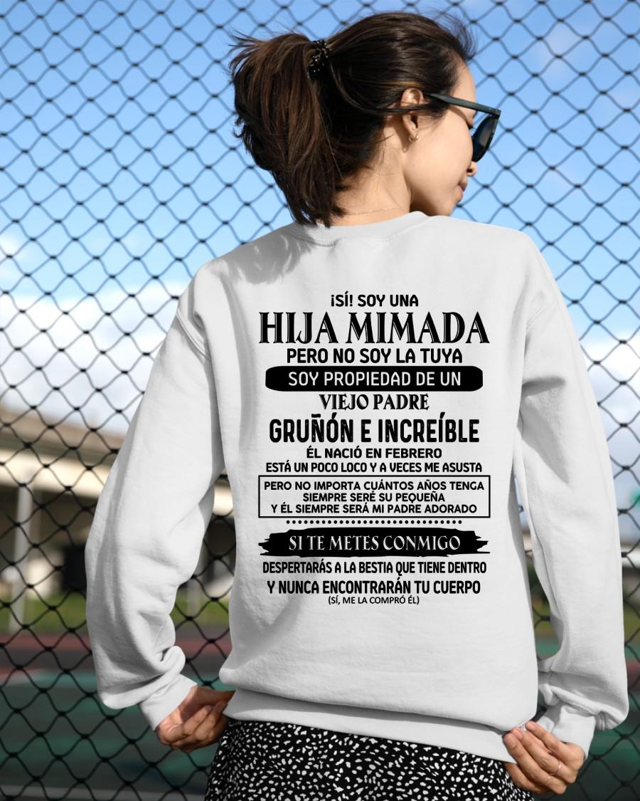 Febrero - Padre increíble nacido en febrero - Regalo perfecto para tu hija - T02 (SKU05-91-02)