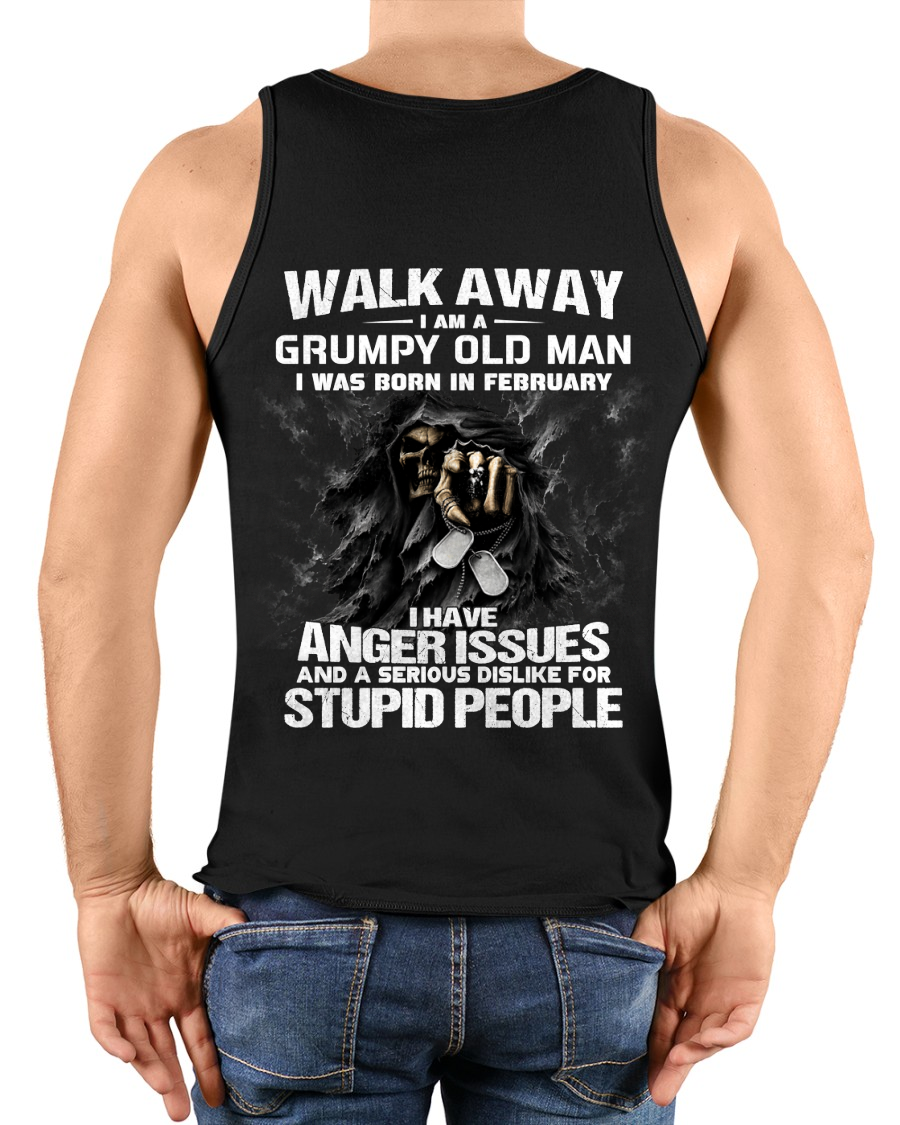 FEBRUARY GRUMPY OLD MAN – T-SHIRT FOR MEN  - MTNN02 (SKU2605-280-02)
