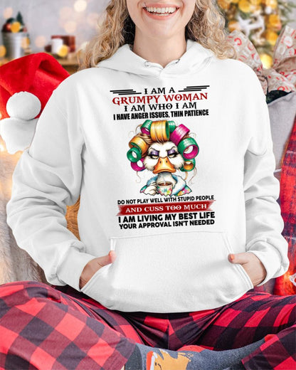 GRUMPY WOMAN - BIRTHDAY SHIRT FOR WOMEN - MTNN00 (SKU26T-01-22-00)