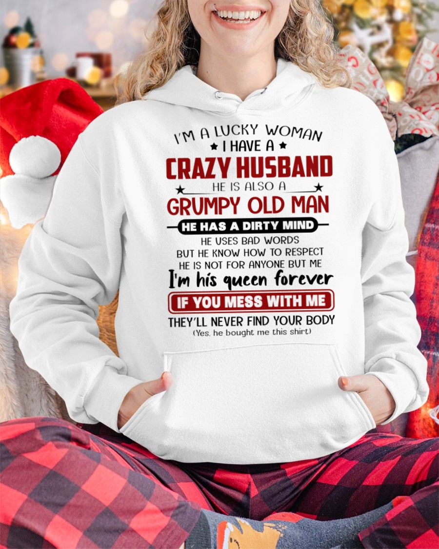 TO MY WIFE - I'M A LUCKY WOMAN - GIFT FROM HUSBAND - MTNN00 (SKU12-282-00)
