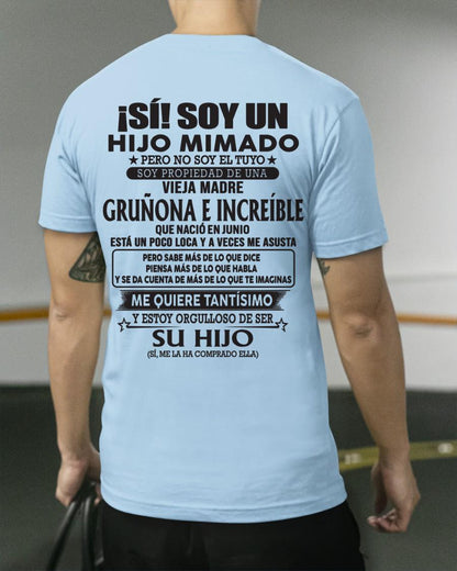Junio - Madre de junio – Regalo especial para hijo – T06 (SKU05-85)