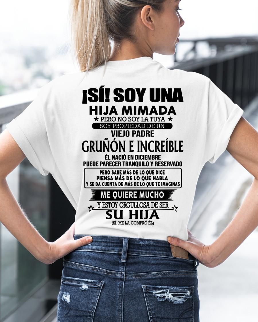 Diciembre Padre Increíble - Regalo especial para hija - TBN - T12 (SKU04-109-12)
