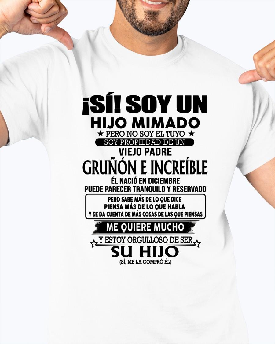 (Diciembre) Padre Increíble - Regalo especial para hijo - T12 (Sku.tbn07-12)