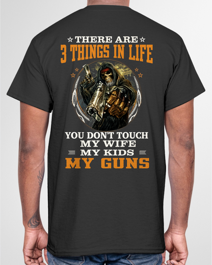 OLD MAN – THERE ARE 3 THINGS IN LIFE – T-SHIRT FOR MEN - MTNN00 (SKU2605-452-00)