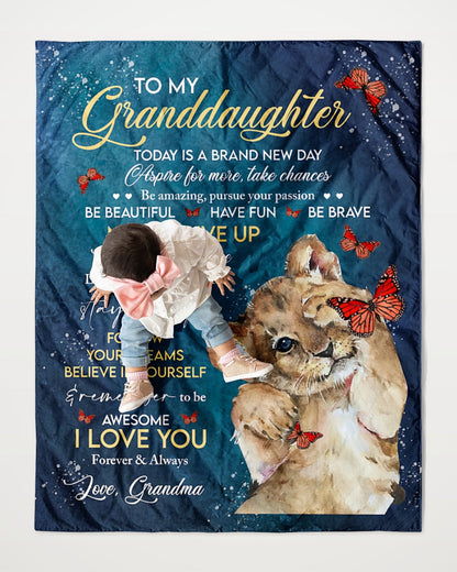 BLANKET FOR GRANDDAUGHTER FROM GRANDMA FULL