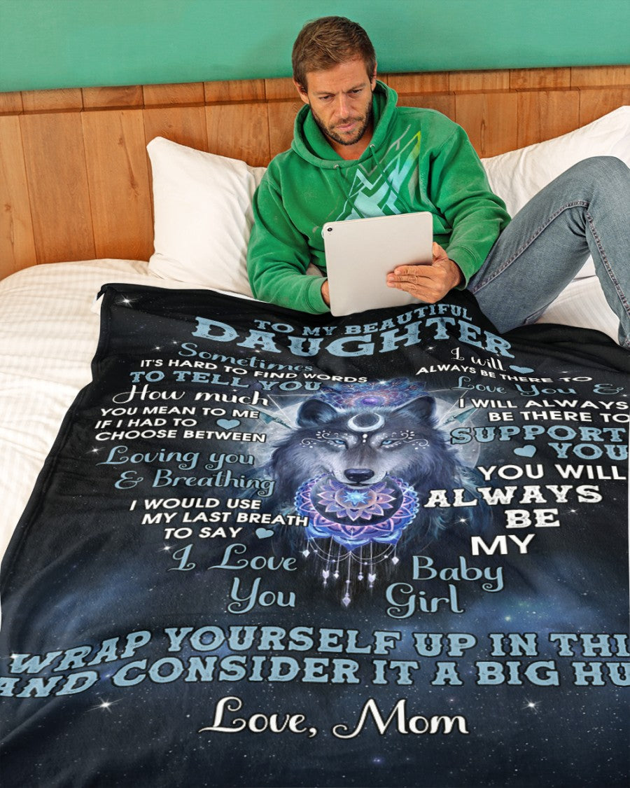 Special Gift For Your Daughter Blanket - From Mom