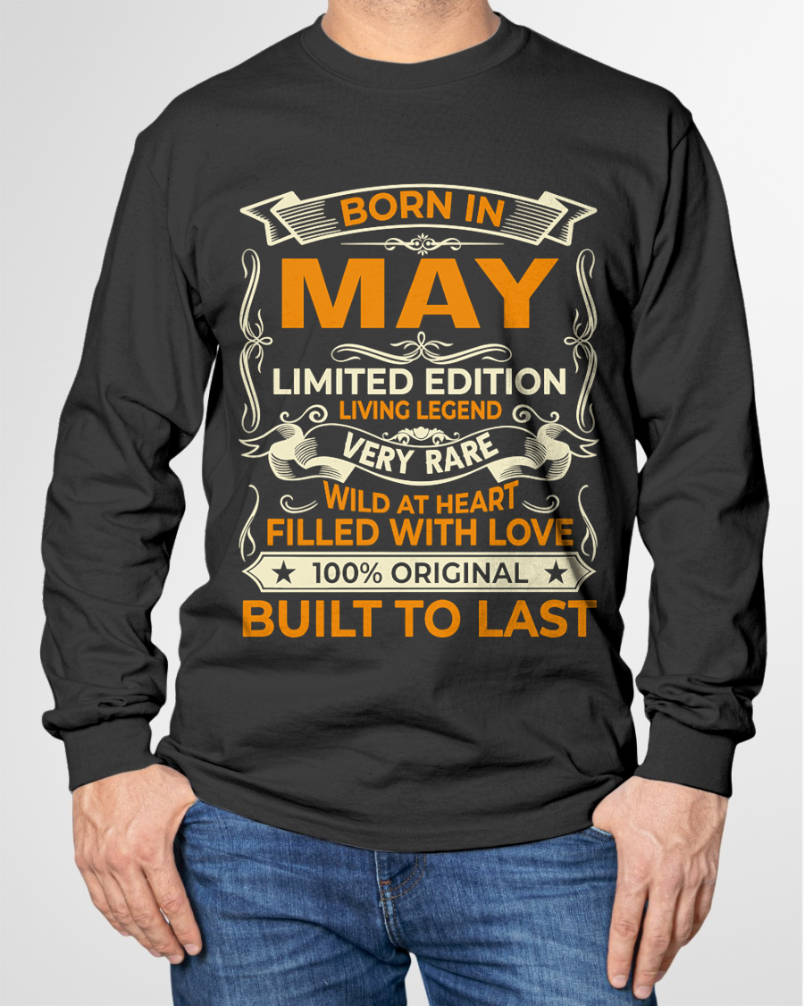 Born In May – Limited Edition Living Legend - T-Shirt For Men - MTNN05 (SKU2605-226-05)