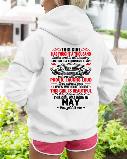 MAY – BEAUTIFUL, STRONG & UNBREAKABLE – T-SHIRT FOR WOMEN – MTNN05 (SKU2609-116-05)