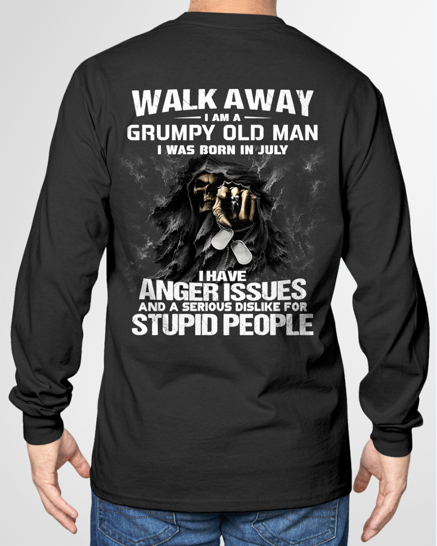 JULY GRUMPY OLD MAN – T-SHIRT FOR MEN  - MTNN07 (SKU2605-280-07)