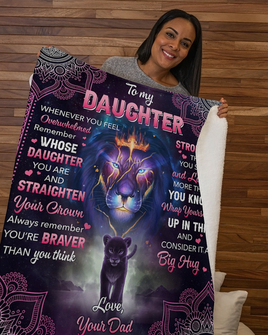 Special blanket for Daughter - From Dad blanket