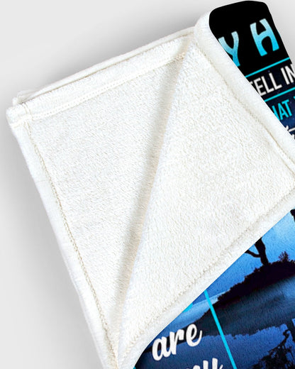 Gift for husband - from wife - blanket