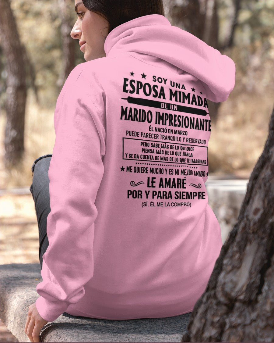 Marzo - Marido impresionante nacido en marzo - Regalo especial para tu esposa - T03 (SKU05-81-03)