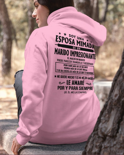 Marzo - Marido impresionante nacido en marzo - Regalo especial para tu esposa - T03 (SKU05-81-03)