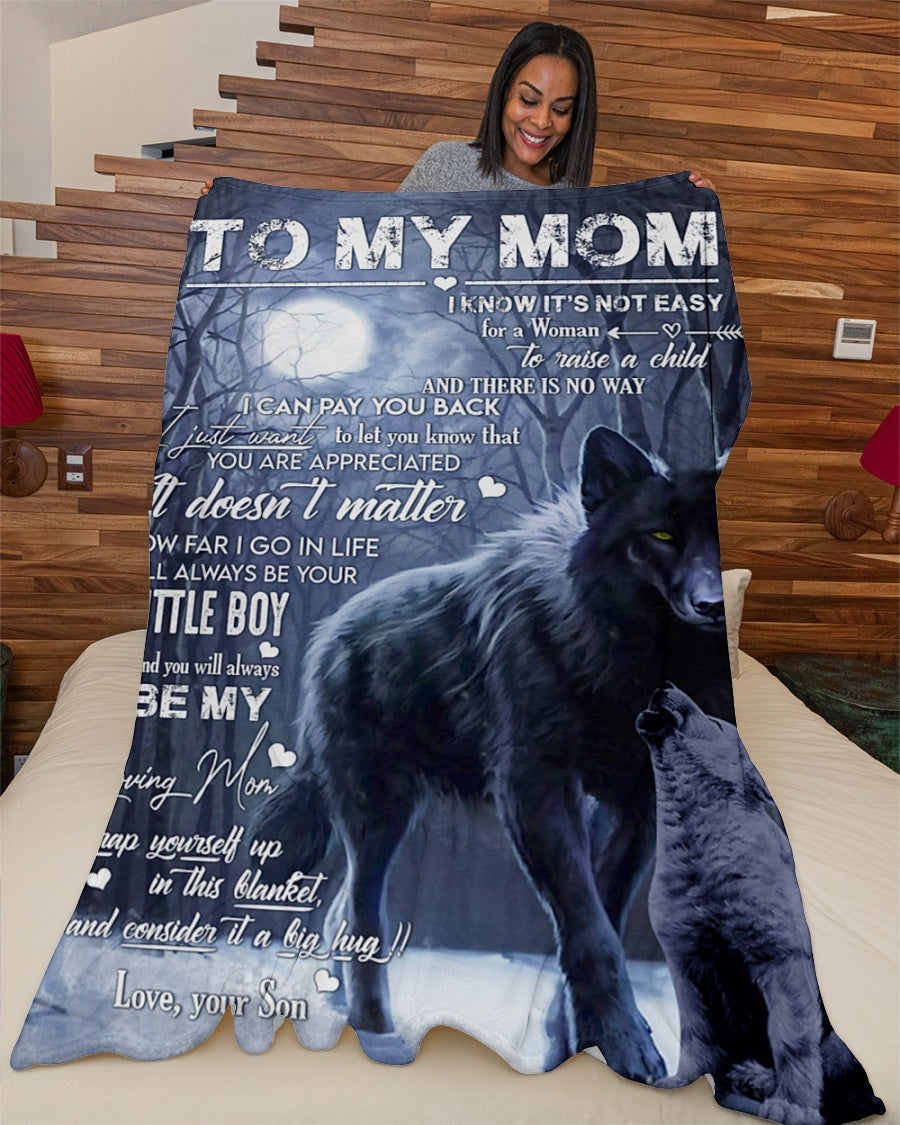 Special gift for Mother - from Son - Blanket