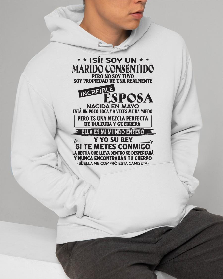 Mayo - Esposa increíble nació en mayo - Regalo especial para Marido - T05 (SKU05-105-05)