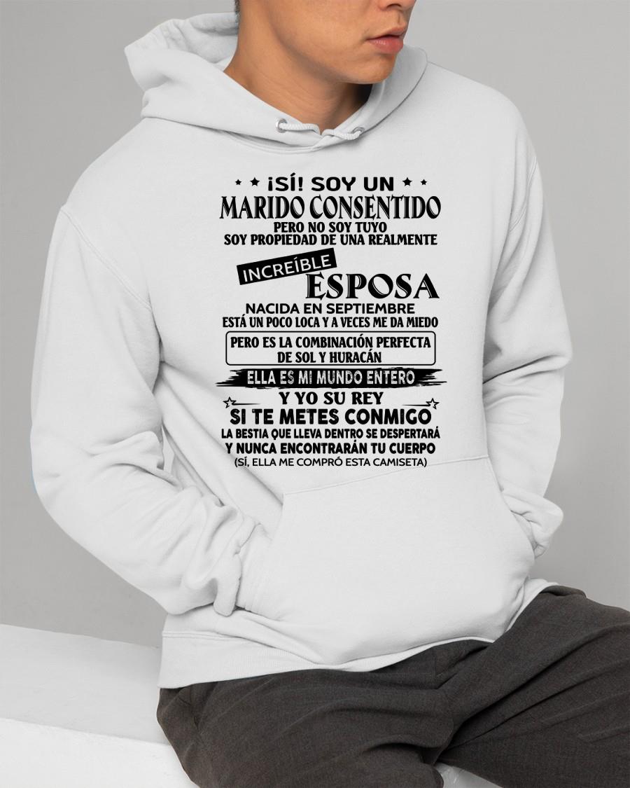 Septiembre - Esposa increíble - Regalo especial para Marido - T09 (Sku.tbnA4)