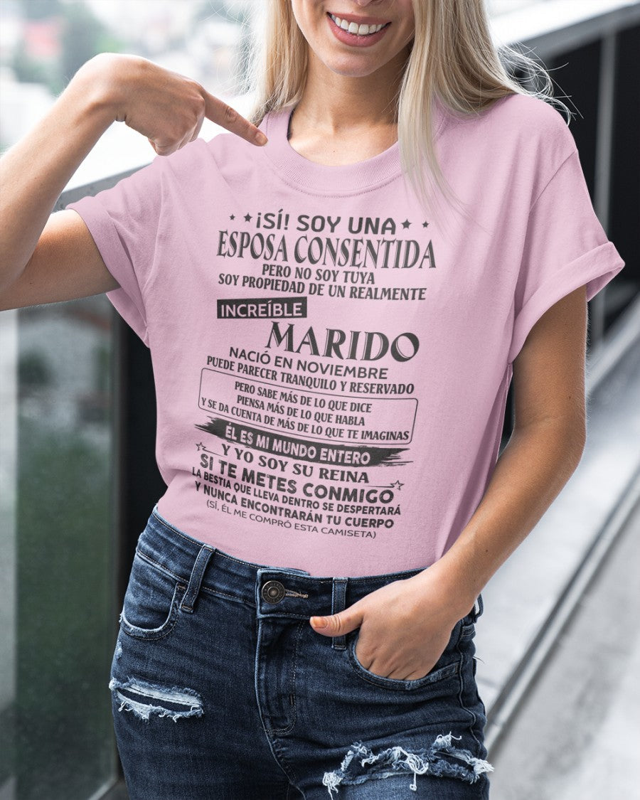Noviembre - Marido Increíble Nació En Noviembre - Regalo Especial Para Esposa - T11 (SKU06-09-11)