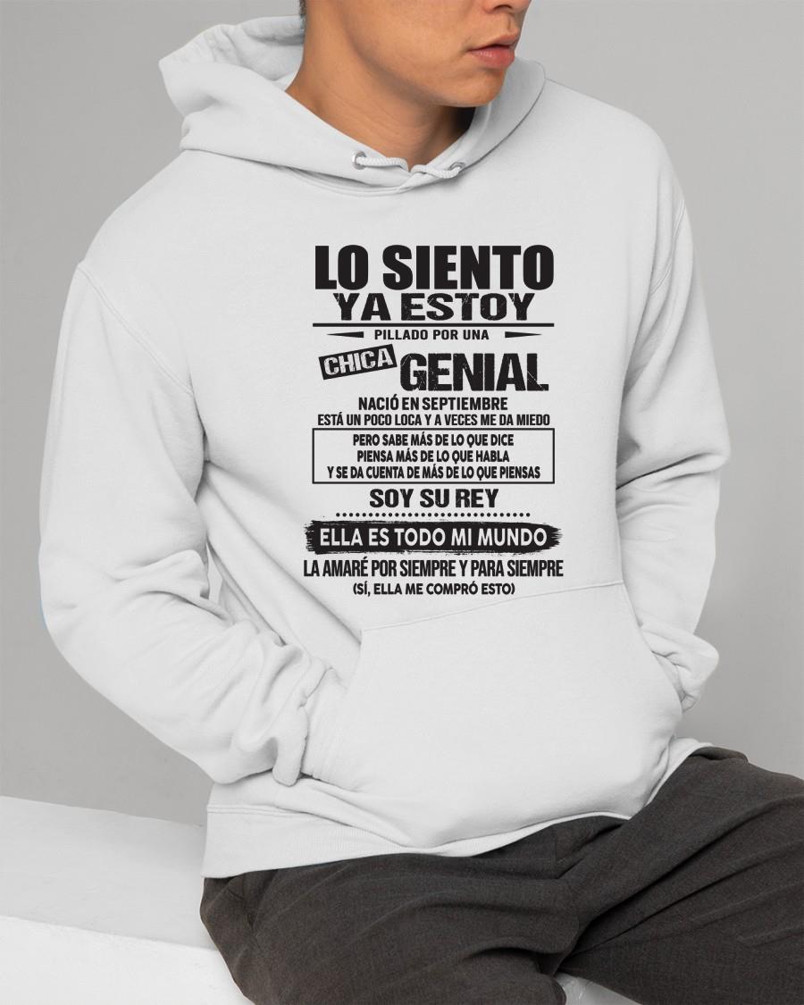 Septiembre Chica Genial - Regalo especial para tu novio - T09 (SKU05-95-09)