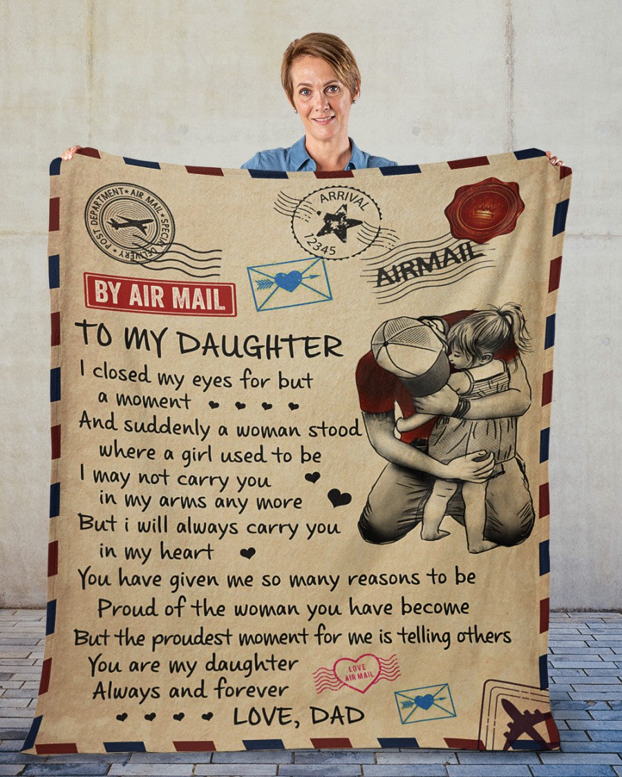 Special blanket for Daughter - From Dad blanket