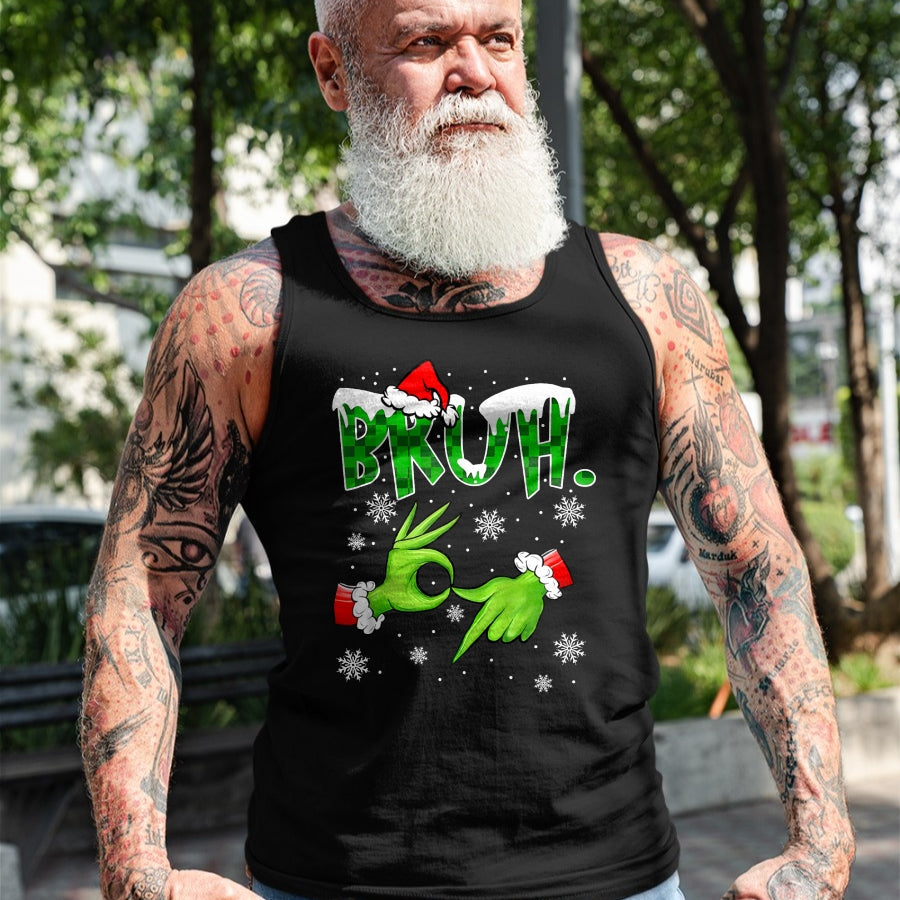 Bruh 67 Six Seven 6 7 Meme Christmas Funny Gen Alpha Slang T-Shirt  - Christmas Unisex T-Shirt/Hoodie/Sweatshirt - HNDS00