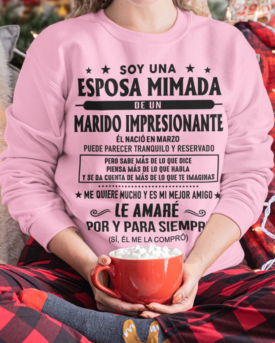 Marzo Marido Impresionante - Regalo especial para Esposa - T03 (Sku.Tbn16)