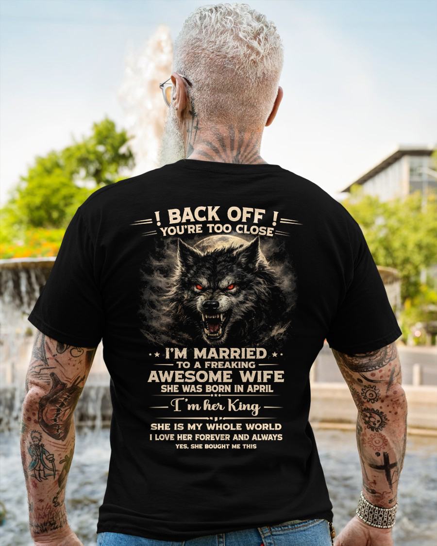 APRIL - BACK OFF! YOU'RE TOO CLOSE - GIFT FROM WIFE - MTNN04 (SKU26T-01-25-04)