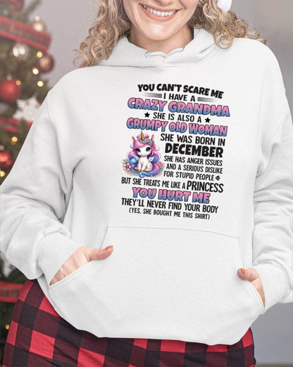 DECEMBER - YOU CAN'T SCARE ME - GIFT FROM GRANDMA - MTNN12 (SKU09-106-12)