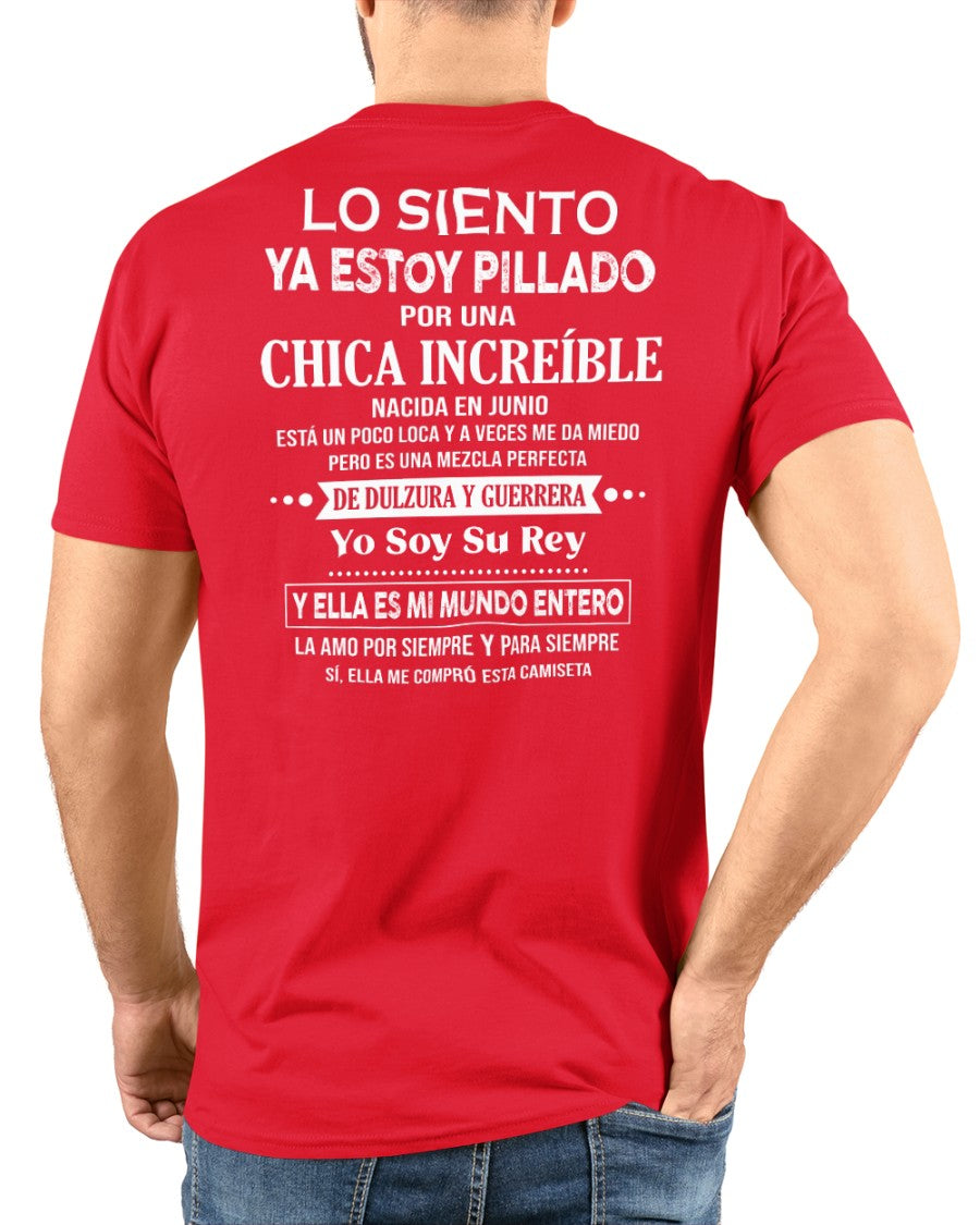 Junio Chica Increíble - Regalo especial para tu novio - T06 (SKU04-112)