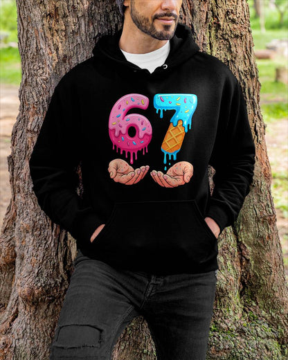 ICE CREAM 6 7 - UNISEX MEME T-SHIRT - MTNN00