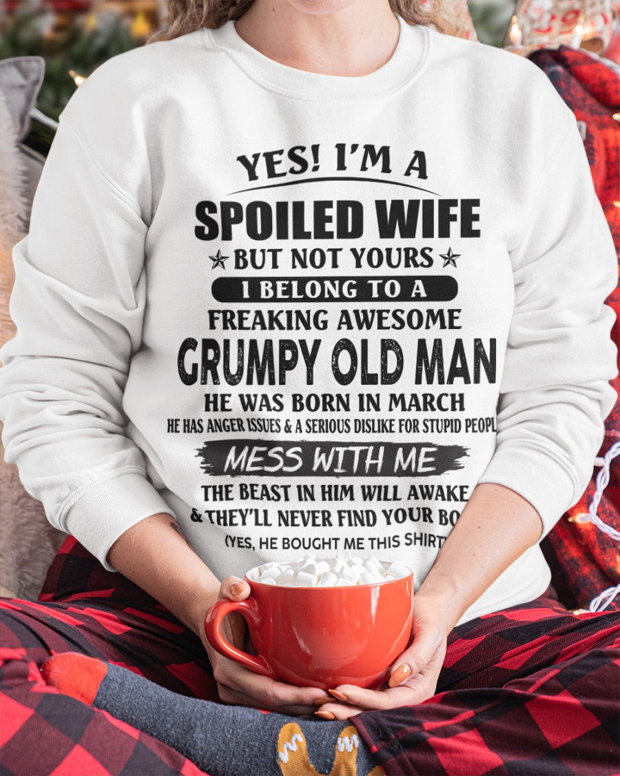 Grumpy Old Man January – Perfect gift for wife From Husband – HNDS03 (SKU08-63-03)