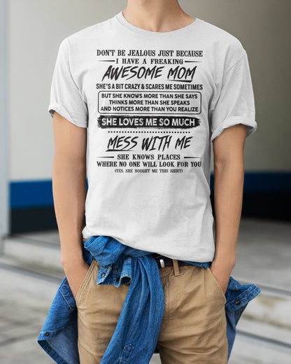 Awesome Mom - Perfect Gift For Your Son From Mom - HNDS00 (SKU TRI 03.03.03)