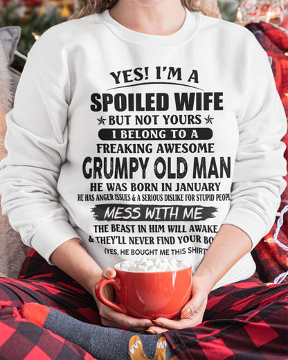 Grumpy Old Man January – Perfect gift for wife From Husband – MTNN01 (SKU08-63-01)
