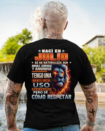 JULIO - MENTE SUCIA PERO S�� RESPETAR - REGALO DE CUMPLEA��OS PARA HOMBRES - MTNN07sp (SKU10-68-07)