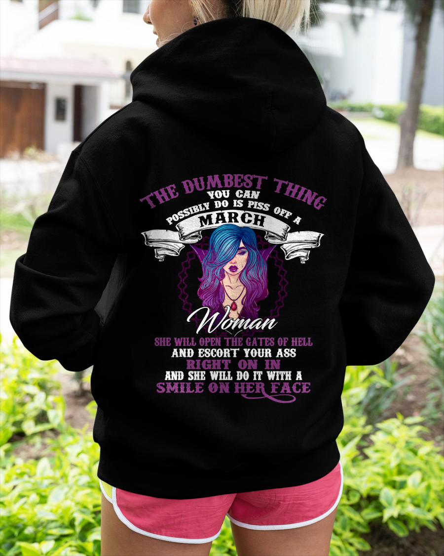 MARCH – WILD & DANGEROUS GIRL – T-SHIRT FOR WOMEN  - MTNN03 (SKU2605-248-03)