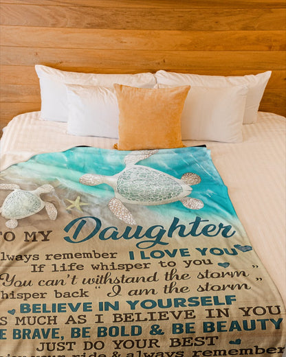 Special Gift For Your Daughter Blanket - From Mom