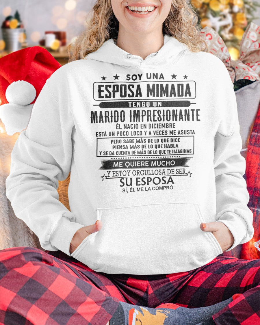 Diciembre Marido - Regalo especial para Esposa - TBN - T12 (Sku.TbnA2)