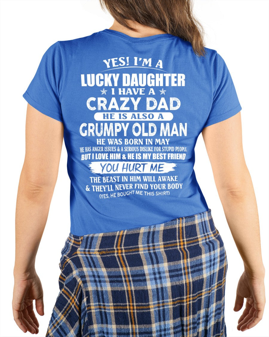 May - Awesome Grumpy Old Dad - Special gift for your daughter From Dad - MTNN05 (SKU10-50-05)