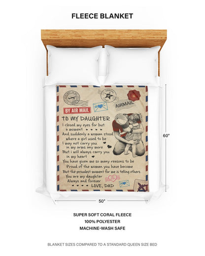 Special blanket for Daughter - From Dad blanket