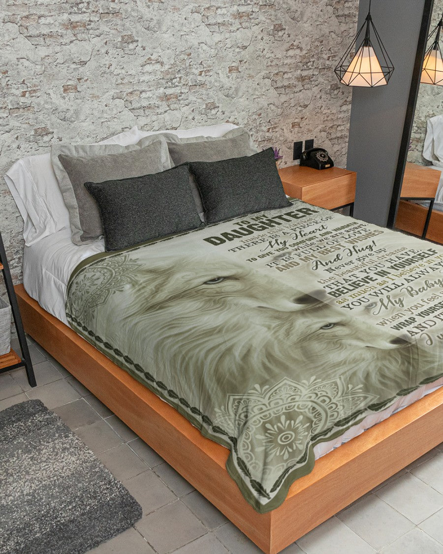 Special Gift For Your Daughter Blanket - From Dad