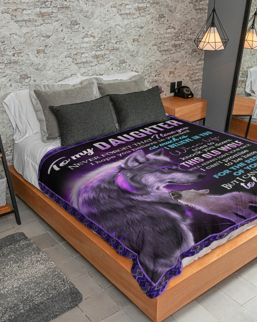 Special Gift For Your Daughter Blanket - From Dad