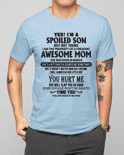 March - Gift for Son From Mom - HNDS03 ( SKU-MS01-03)