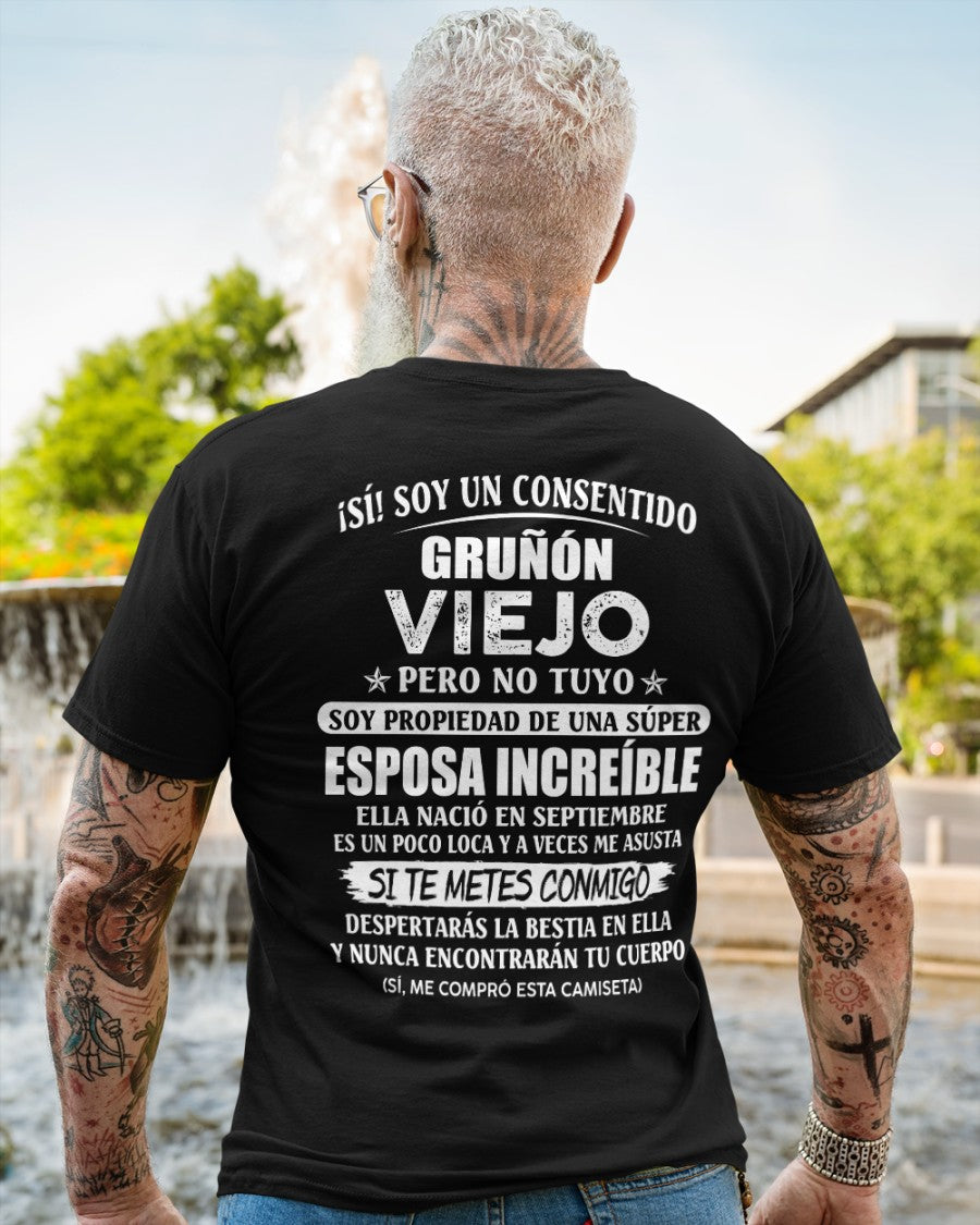 Esposa Increíble Septiembre - Regalo especial para tu marido - T09 (SKU07-68-09)