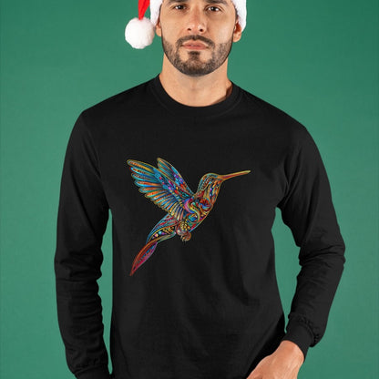 Native American T-Shirts, Vintage Native American Unisex T-Shirt/Hoodie/Sweatshirt HLT00 - Hummingbird Native American Tribal Arts Indian Indigenous T-Shirt (1)