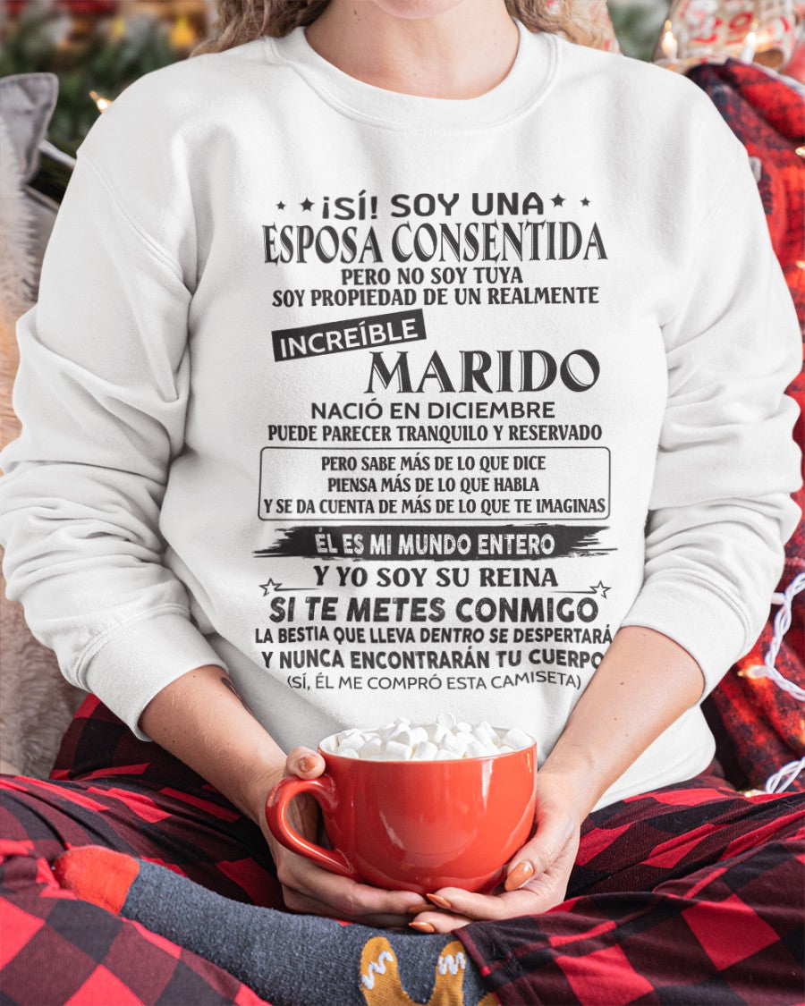 Diciembre - Marido Increíble Nació En Diciembre - Regalo Especial Para Esposa - T12 (SKU06-09-12)