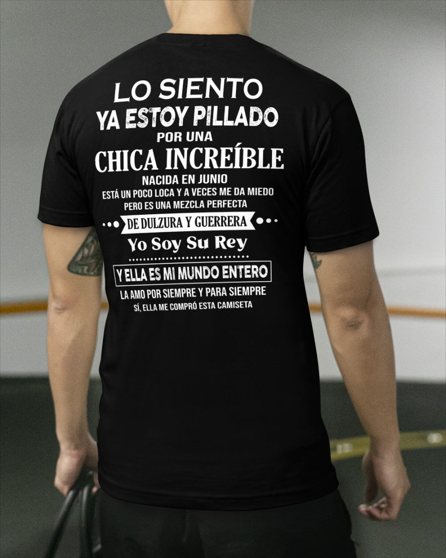 Junio Chica Increíble - Regalo especial para tu novio - T06 (SKU04-112)