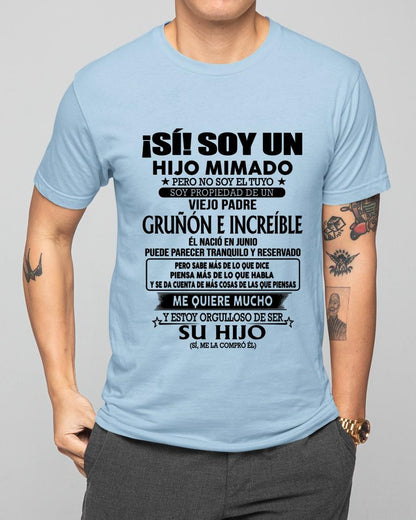 (Junio) Padre Increíble - Regalo especial para hijo - T06 (Sku.tbn07-06)